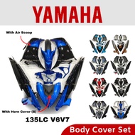 YAMAHA 135LC V6 V7 4 Stroke Body Cover Set Body Kit Color Part Parts LC135 Coverset LCV6 LCV7 LC HBL