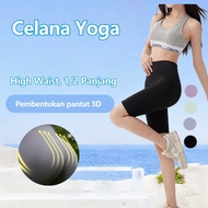 Ready Stock 2025 new yoga pants, women's yoga pants, capri yoga pants, imported yoga pants, tights, 