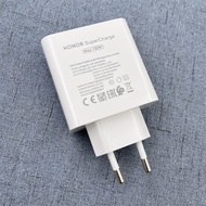 New Honor 100W SuperCharge Fast Charger EU Plug For Honor 400 300 200 100 90 80 Magic 8 7 6 Pro USB 
