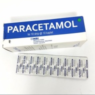 Paracetamol Mef 500mg PER BOX / TK