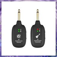 (Y W Z H)Guitar Wireless System 20Hz-20KHz Acoustic Transmission Rechargeable Transmitter Receiver for Electric Guitar Bass