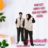 NAMI VEST ROMPI CASUAL PRIA WANITA//ROMPI V VEST