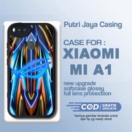 Latest Xiaomi Mi A1 Case ROG Gaming Casing Mi A1 Hardcase Softcase Glossy Premium