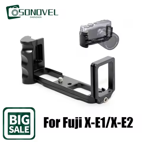 Quick Release L Plate Bracket Holder Grip for Fujifilm Fuji X-E1 X-E2 xe1 xe2 XE2S Camera ballhead
