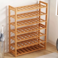 【Ready Stock】Wooden Shoe Rack、Shoe Rack、Outdoor Shoe Rack、Shoe Rack Wood、Bamboo Shoe Rack、Simple Sho