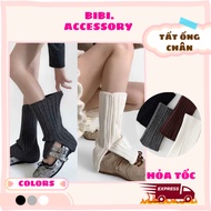Wool Leg Socks, Korean Style Split Bibi Leg Socks H191