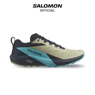 Giày Chạy Bộ Salomon Nam Sense Ride 5 L47458500 Beige/Charcoal/Peacock Blue