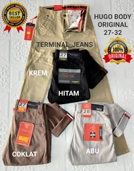 PROMO / Chinos Hugo Body Pria / Celana Panjang Chinos Hugo Body / Celana Panjang Pria / Celana Panja