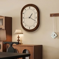 French antique restaurant wall clock Internet celebrity creative high sense living room home decorat