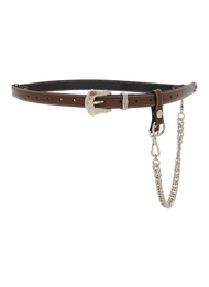 TOGA VIRILIS ACCESSORIES CHAIN KEY RING LEATHER BELT