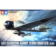 Plastic Model Assembly TAMIYA Scale 1/48 MITSUBISHI A6M2 ZERO FIGHTER (ZEKE) (61016)