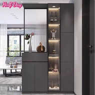 Entrance Foyer Cabinet Hallway Cabinet Modern Minimalist Changhong Glass Partition Cabinet