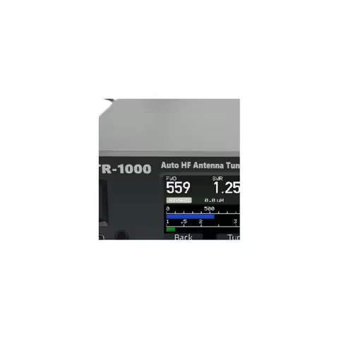 AMNVOLT ATR1000 1000W 1.8-30MHz HF Shortwave Radio Tuner 3 Modes Full Waveband Radio Receiver Antenn
