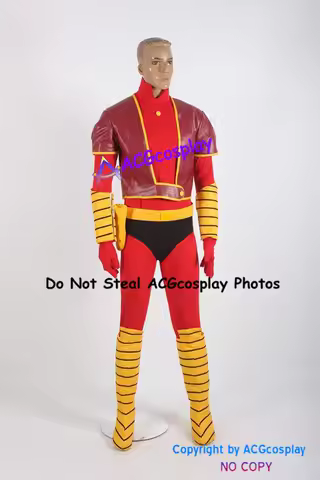 Mazinger Z Koji Kabuto Cosplay Costume acgcosplay Include Boots Covers