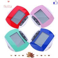 FKILLA Pedometer for Walking, Intelligent LCD Display  Pedometer, Simple Steps Tracker Accurate Port