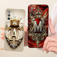 For Samsung S20 5G Case SM-G981F Luxury A-Z Letters 2D Painted Silicone Casing For Samsung Galaxy S2