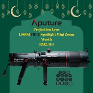 [FREEGIFT RM2,419] Aputure LS60d | FREE SPOTLIGHT MINI ZOOM | Daylight Balanced (5,600K), Adjustable