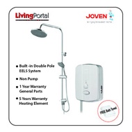 JOVEN i Series Instant Water Heater No Pump with Rain Shower - i 90e (RS)