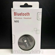 全新 Bluetooth N95 迷你 無線 藍牙耳機 黑色 免持 單聲道 耳掛式 純一般通話語音 高雄可面交
