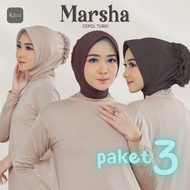 RN HIJAB - 3 pcs economical package of marsha pet ciput, premium jersey Turkish bun