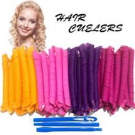 10/18/40pcs No Heat Spiral Hair Curlers, Suitable For Long Hair, 22inch/55cm Magic Hair Curlers With