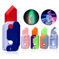 3D Carrot Knife Luminous Gravity Knife Decompression Toy Gravity Carrot Knife