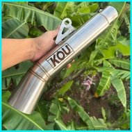 Kou Super OPEN CANISTER 51MM INLET TUBE TYPE CANISTER ONLY Daeng sai4 Nlk exhaust muffler pipe Aun