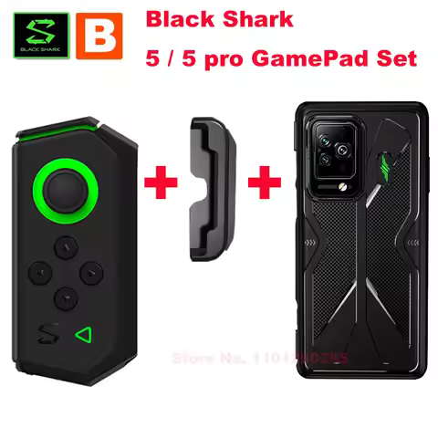 Original Black Shark 5 / 5Pro Gamepad set Game Controller Left hand Joystick Black Shark 5 pro with 