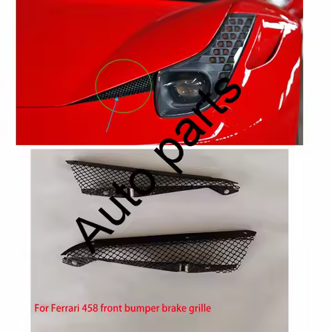 For Ferrari 458 Italia Spider Front Left Right Bar Brake Intake Grille 81368500 81368400