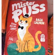 Makanan Kucing MISTER PUSS Rasa Salmon 1karung 20kg