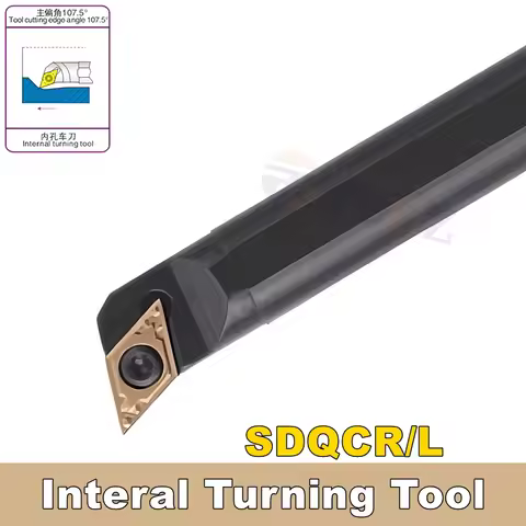 TUOZ SDQCR Internal Turning Tool Holder S10K S12M S14N S16Q S20R S25S SDQCR07 SDQCL07 SDQCR11 SDQCL1