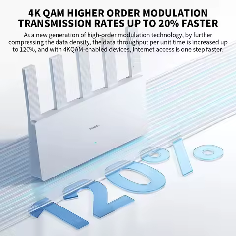 Xiaomi Router BE5000 2.5G Wifi 7 Wiress Router Mesh Group 2.4GHz 5GHz MLO Dual Band Works with Xiaom