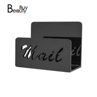 Mail Organizer Countertop Mail Holder Acrylic Mail Sorter for Desk Envelope Holder Letter Organizer 