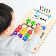 [nlkgeqgn6] Sight Word Games Letter Puzzles with Flash Cards for Ages 3+ Kids Classroom