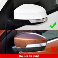 Car OX Horn Style Rear View Wing Mirror Covers Cap For Ford Focus 2 MK2 Focus 3 MK3 3.5 2008-2018 Ca