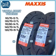 MAXXIS S98 VICTRA NVX155 NMAX150 130/70-13 110/70-13 140/70-14 110/80-14 120/70-15 Tayar Tubeless Ty