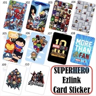 Hero Ezlink Card Sticker