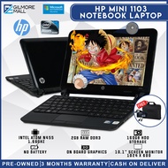 HP Mini 1103 Netbook Laptop | Intel Atom N455 2GB RAM DDR3 160GB HDD | Free Bag and Charger | We also have lowest price laptop, cheapest laptop, cpu set, pc set computer, gaming pc, loptop | GILMORE