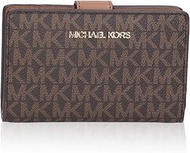 Jet Set Travel BIFLD Zip Coin WLLET 35F8GTVF2B BROWN Wallet