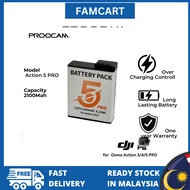 PROOCAM DJI OSMO Action 5 PRO camera Battery DJI OSMO 360
