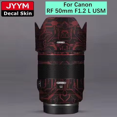 Lens Sticker For Canon RF 50mm F1.2 L USM Decal Skin Vinyl Wrap Film Protector Coat RF50 F/1.2 50 1.