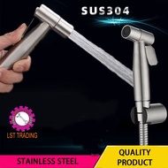 [READY STOCKS] STAINLESS STEEL HEAVY DUTY GOOD QUALITY BIDET SPRAYER / TOILET SPRAYER / STAINLESS ST