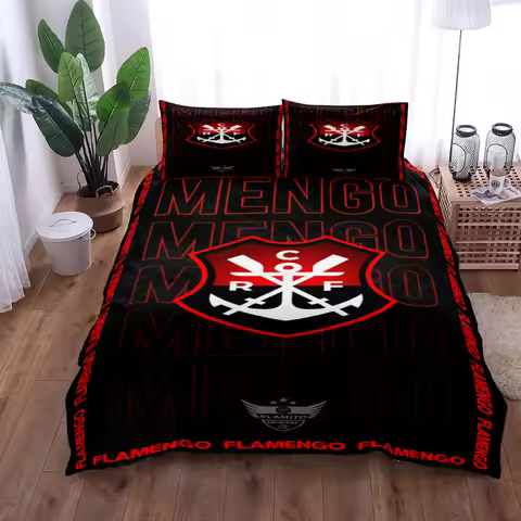 Gothic Flamengo Clube Duvet Cover Set King Queen Double Twin Single Bed Linen Set
