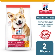 Hills science Diet Dog Adult 1-6 Small Bites Dog Food 2kg