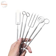 PEWANYMX Chocolate Dipping Fork, Silver Stainless Steel Cheese Fondue Fork, Baking Supplies Long Handle Rustproof Irregular Shaped Chocolate Dipping Tool DIY