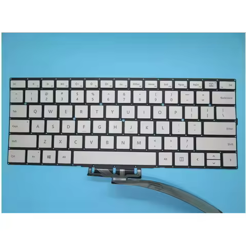 New for Microsoft Surface Book 2 13.5" 1834 1835 US English Keyboard ZVOP561 Silver