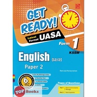[TOPBOOKS Pelangi] Get Ready Latest Format UASA Form 1 English Paper 2 KSSM (2024)