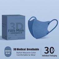 口罩独立包装 3D立体 BT 30PCS 3D Face Mask Duckbill Mask Three-dimensional Mask Cartoon Comfortable Adults Br
