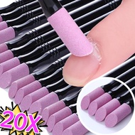 Nails Art Quartz Grinding Pen Nail Cuticle scissors Dead Skin Remover UV Gel Polish Manicure Stick F