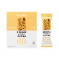 Glam.d-The Bio Diet 69 Calorie Whole Grain Bar 240g x12 pieces